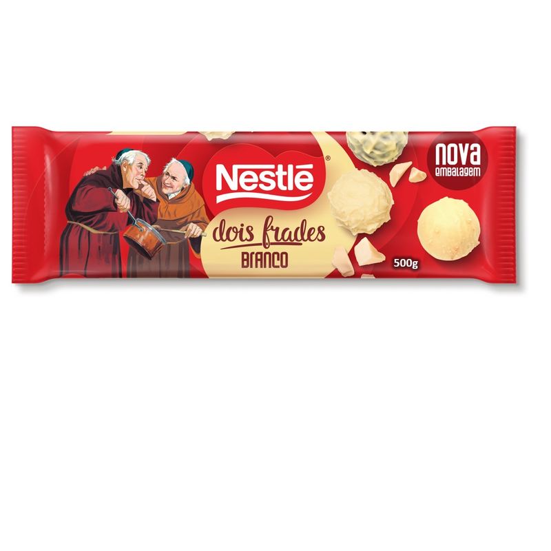 Chocolate Para Cobertura Nestlé Branco 500g (7891000326664)
