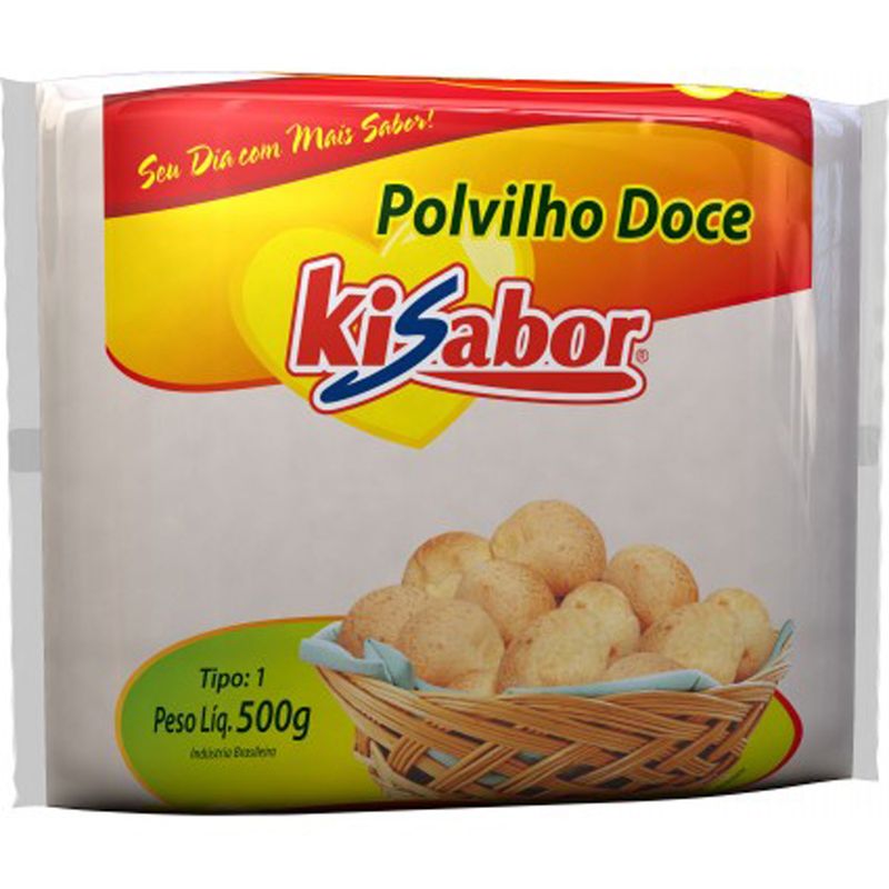 Polvilho doce Kisabor 500g (7898416521201)
