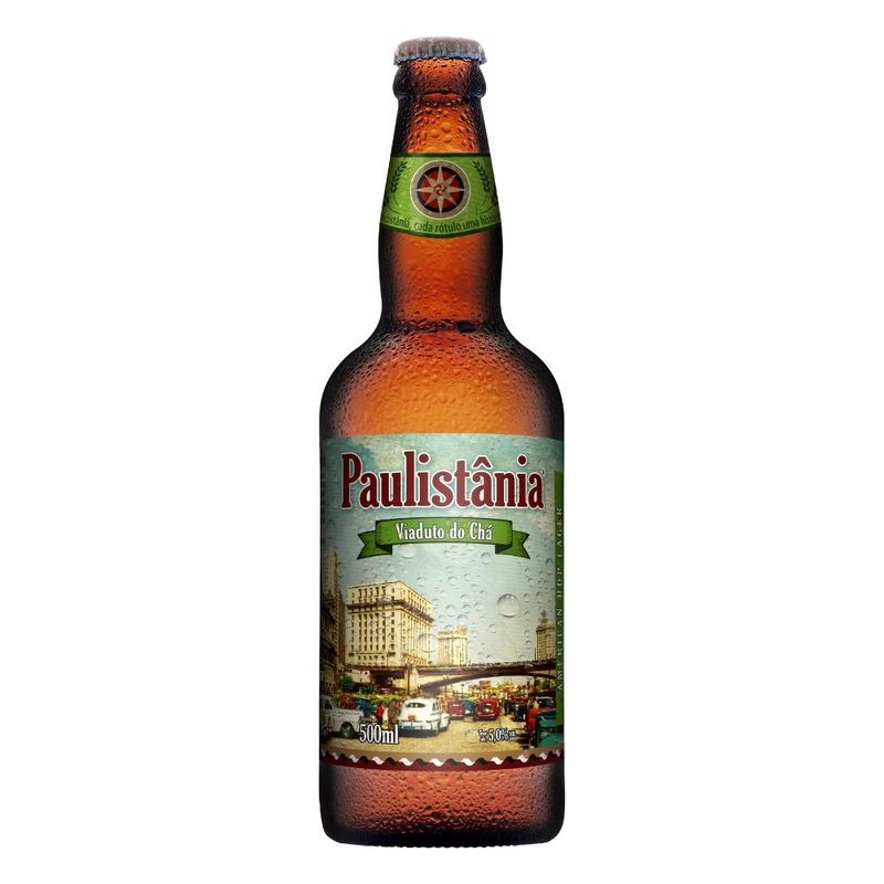 Cerveja Paulistânia Viaduto Do Chá 500ml (7898648690188)