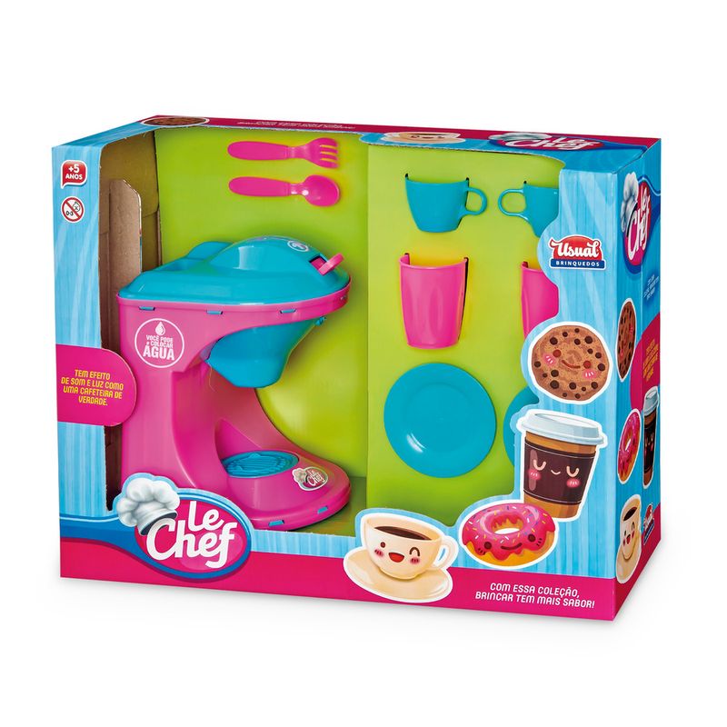 Brinquedo Kit Cafeteira Le Chef (7898300574375)