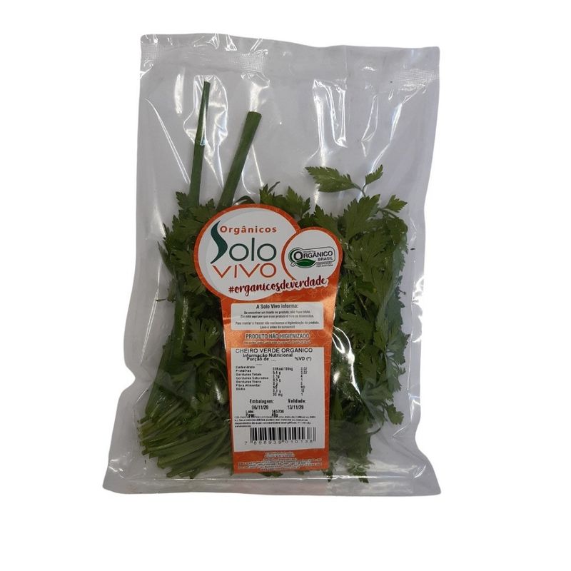 Cheiro Verde Organico Solo Vivo (7898939010138)