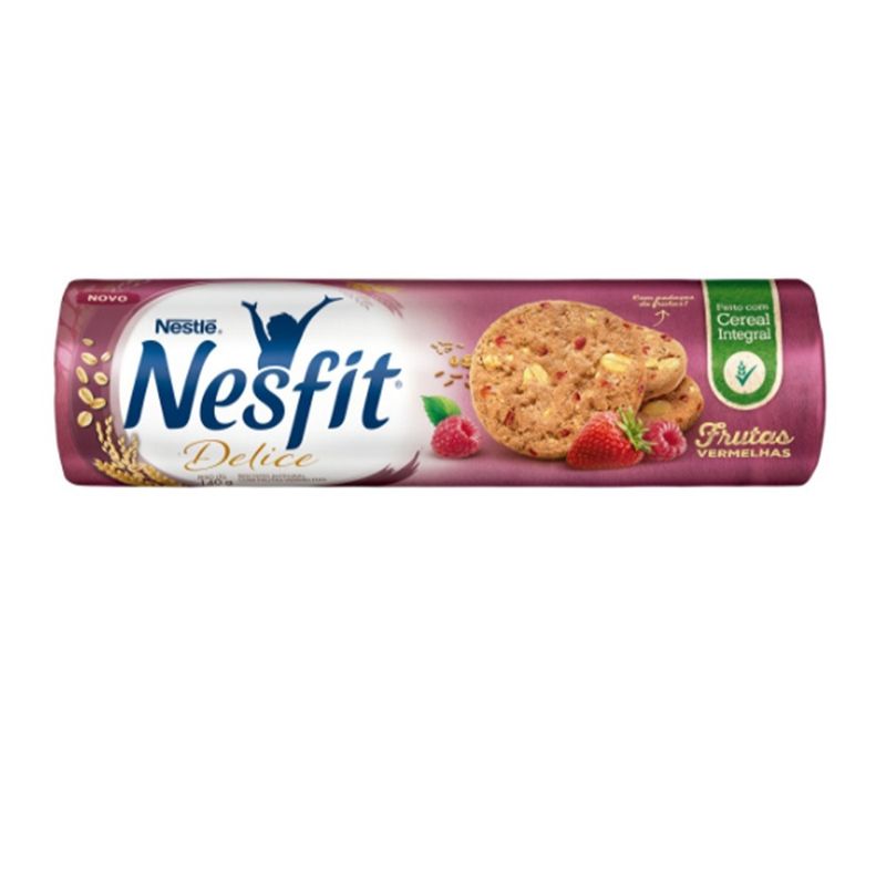 Biscoito Nesfit Delice Frutas Vermelhas 140g (7891000321058)