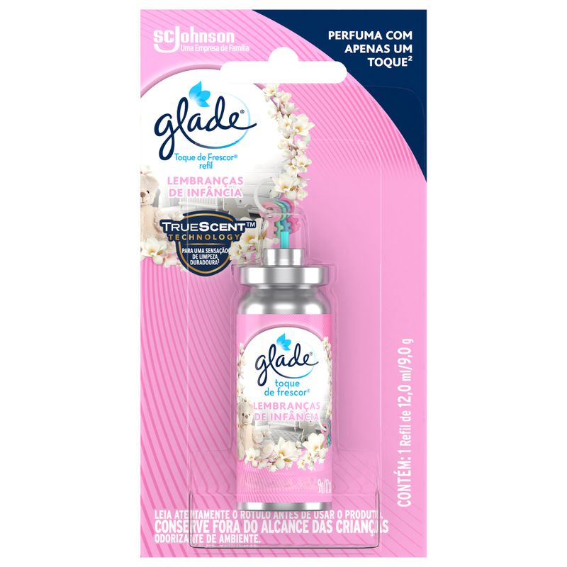 Desodorizador Glade Toque de Frescor Refil Lembranças de Infância (7894650066331)