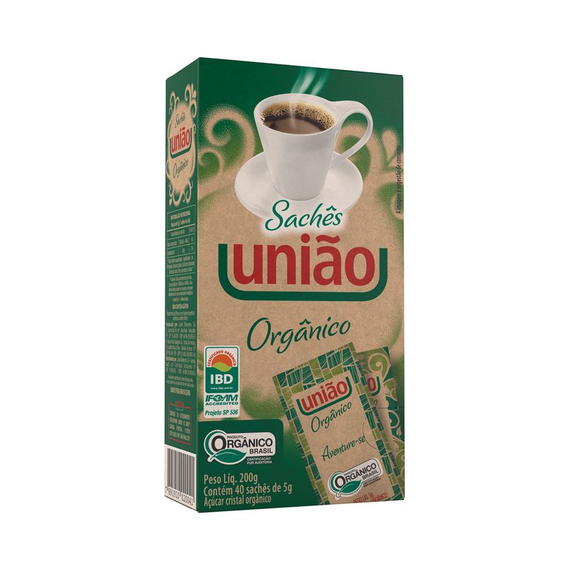 Açúcar Orgânico União Saco 200g (7891910020041)