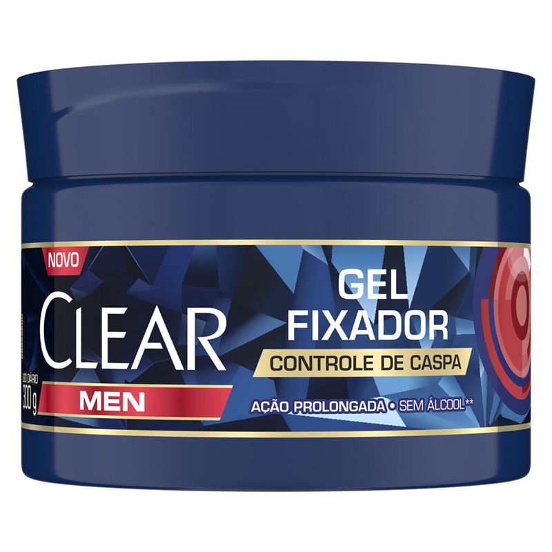 Gel Fixador Clear Controle Caspa 300g (7891150075962)