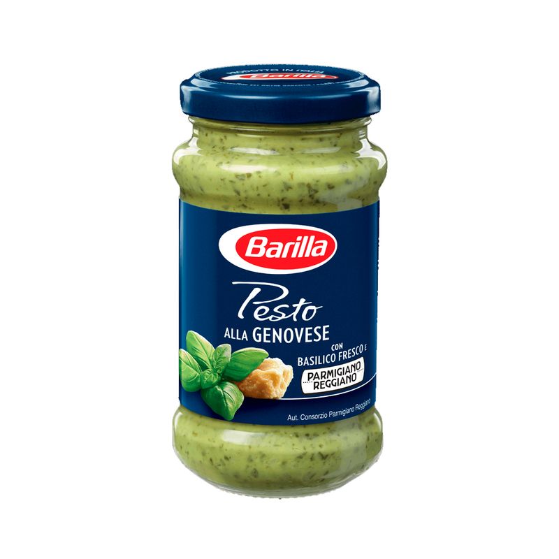 Molho Pesto Genovese Manjericão Barilla 190g (8076809579346)