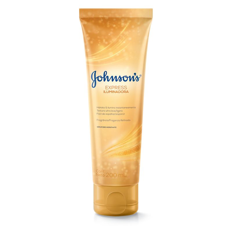 Locao Hidrat Johnsons 200ml Serum Iluminadora (7891010248857)