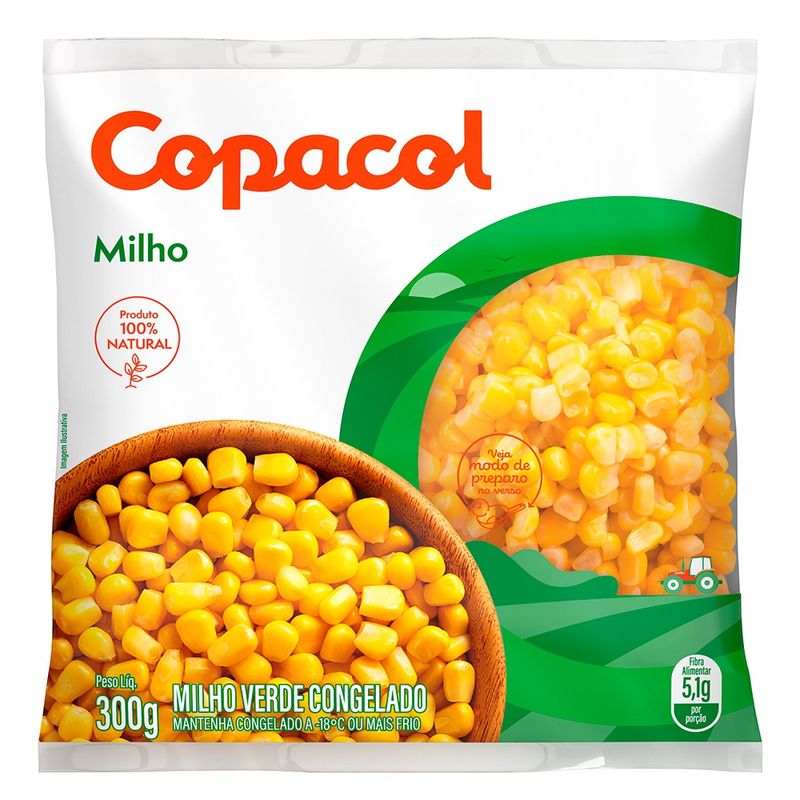 Milho Verde Cong Copacol 300g Pcte (7891527064704)
