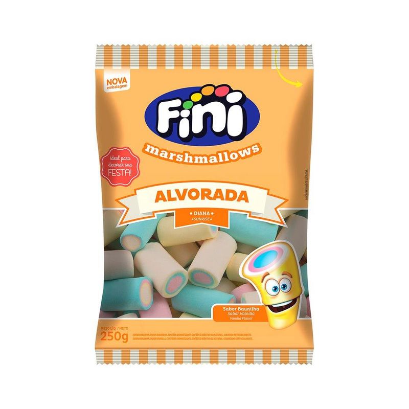 Marshmallow Finii 250g Alvorada (7898591459436)