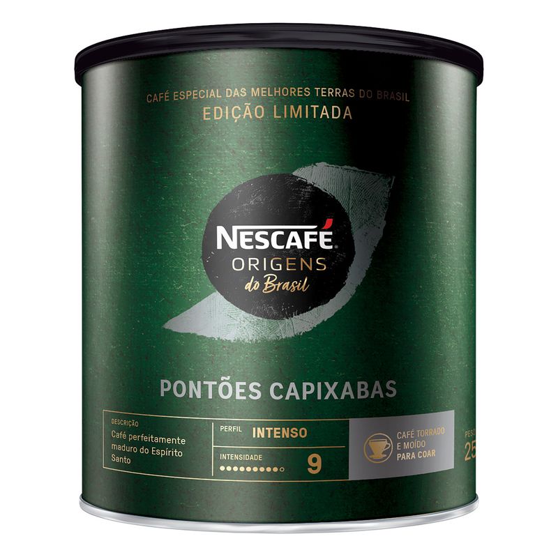 Café Nescafé 250g Lata Origens Pontões Capixaba (7891000892114)