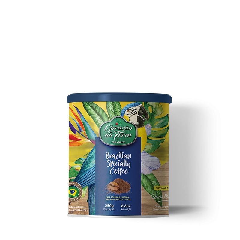 Cafe Coracao Da Terra 250g Lata (7898953269192)