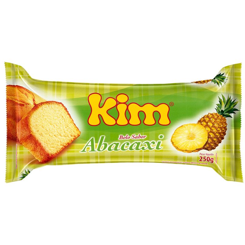 Bolo Kim 250G Inglês Abacaxi (7897972000588)
