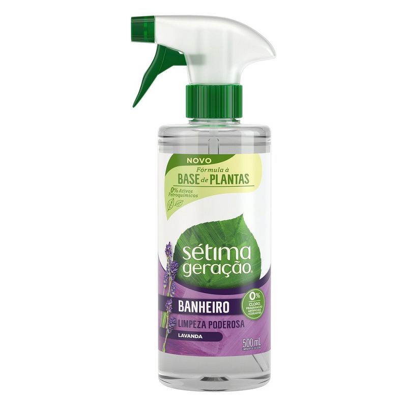 Limpador Banheiro Sétima Geração Lavanda 500ml (7891150076334)