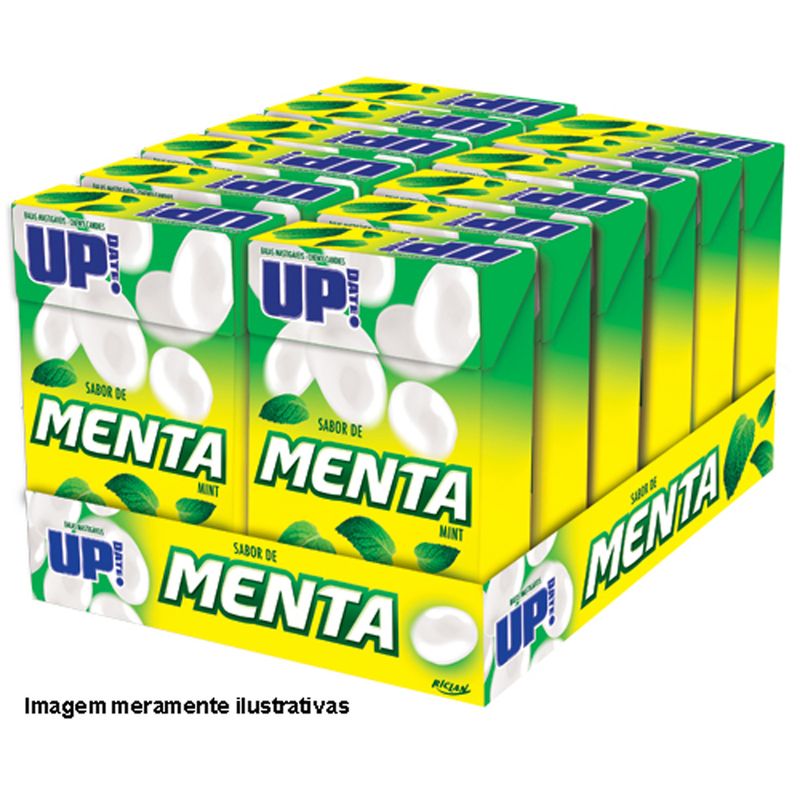 Goma Mascar Up 34g Menta (7891151034494)
