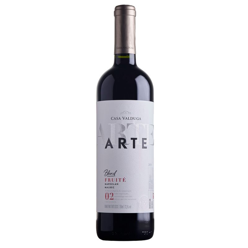 Vinho Brasileiro Casa Valduga Arte Malbec Marselan 750ml (7898276972809)