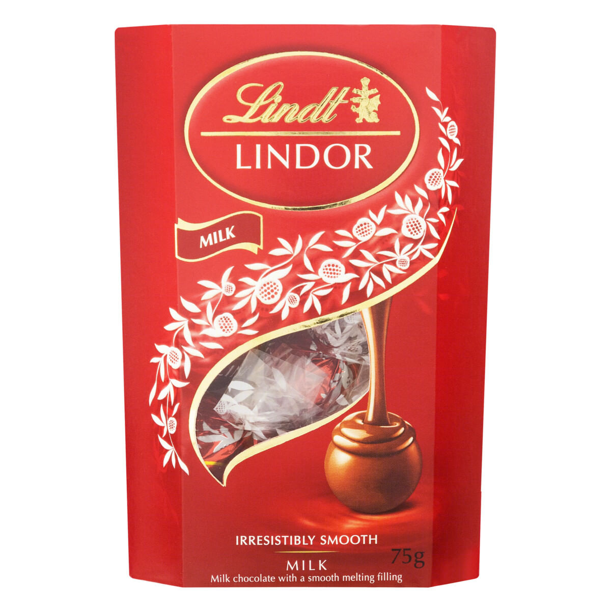 Chocolate Lindt Lindor Milk Balls 75g Supermercado Savegnago