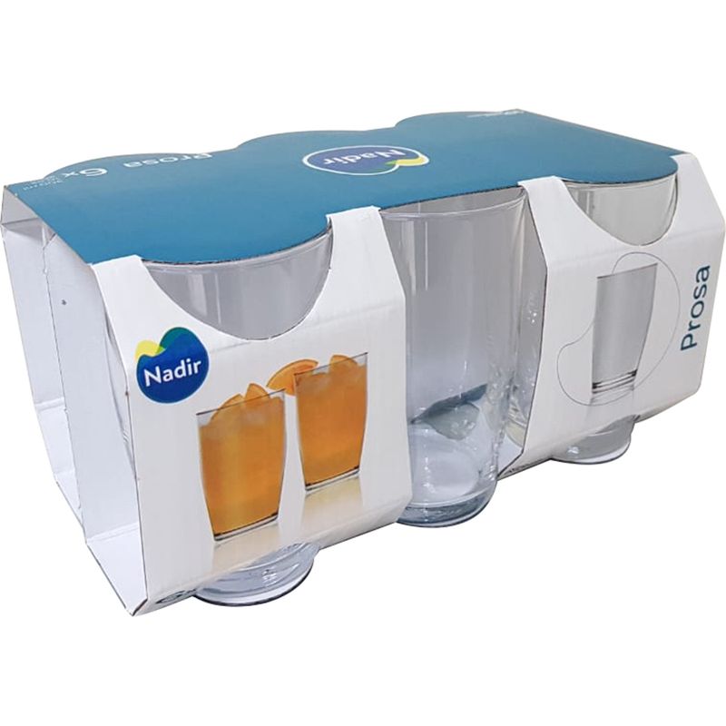 Jogo Copo Prosa Nadir 6 Peças 300ml (7891155069966)