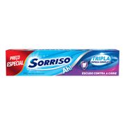 Creme Dental Sorriso 120g Tripla Limpeza Completa