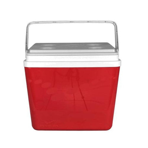 Caixa Térmica Invicta 34l Vermelho Velvet (7891691010828)