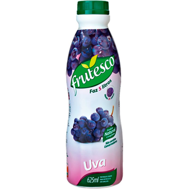 Preparo Líquido Frutesco Uva 625ml (7898263453175)