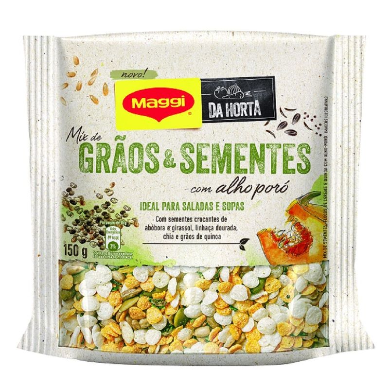 Tempero Pronto Maggi Da Horta Alho Poró 150g (7891000341780)