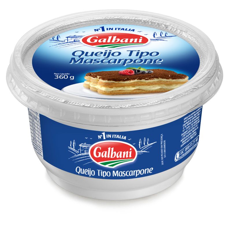 Queijo Mascarpone Galbani 360g (7891097001543)