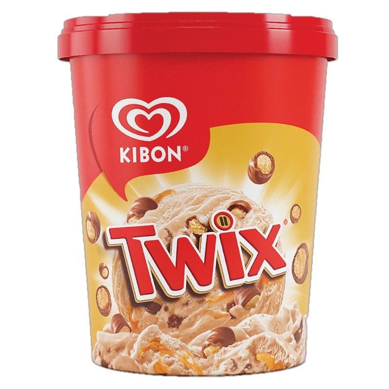 Sorvete Twix Kibon 800ml (7891150074255)
