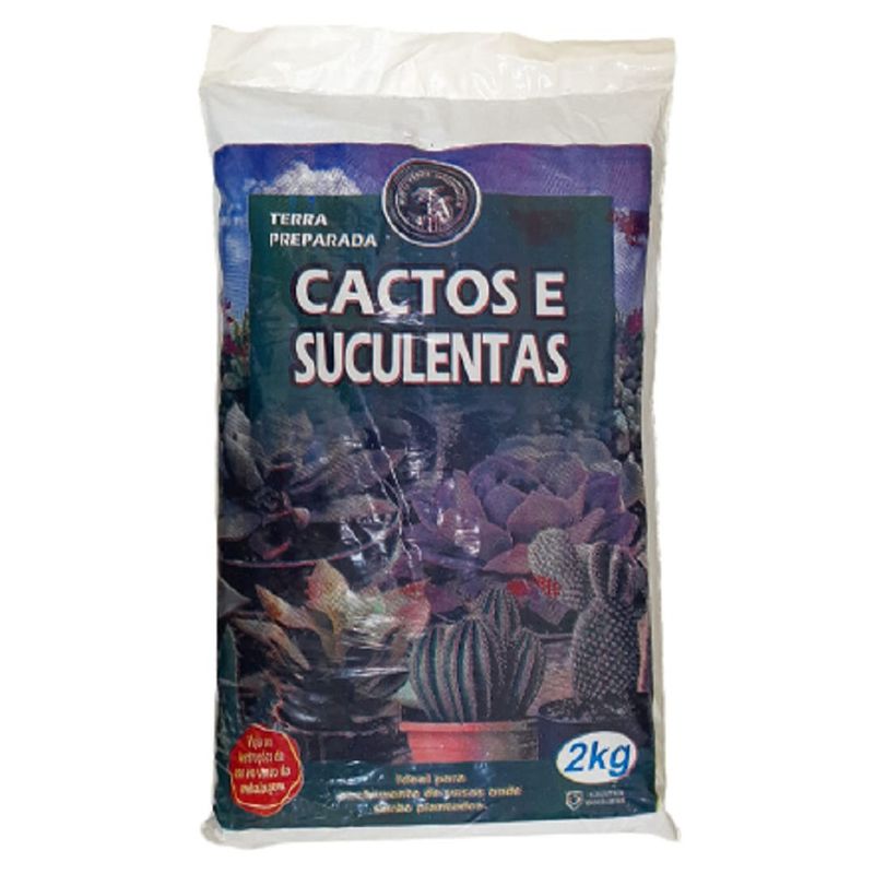 Terra Preparada Mato Verde Cactos E Suculentas 2kg (7897480332782)