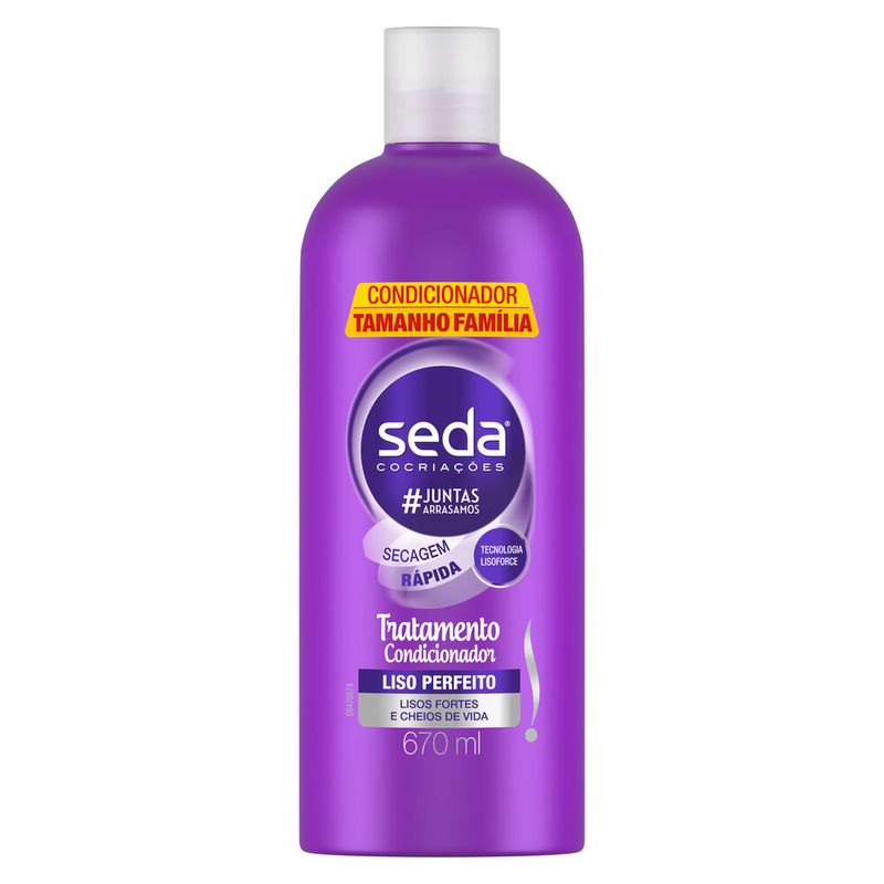 Condicionador Seda Liso Perfeito 670ml (7891150078130)