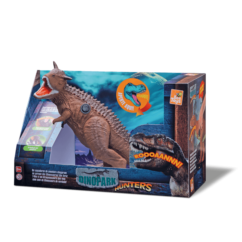 Brinquedo Dinopark Hunters Carnotauros Bee Toys (7898447975868)