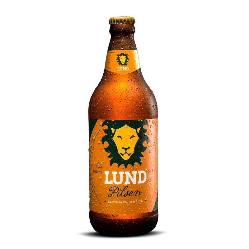 Cerveja Lund Pilsen 600ml (7898954671147)