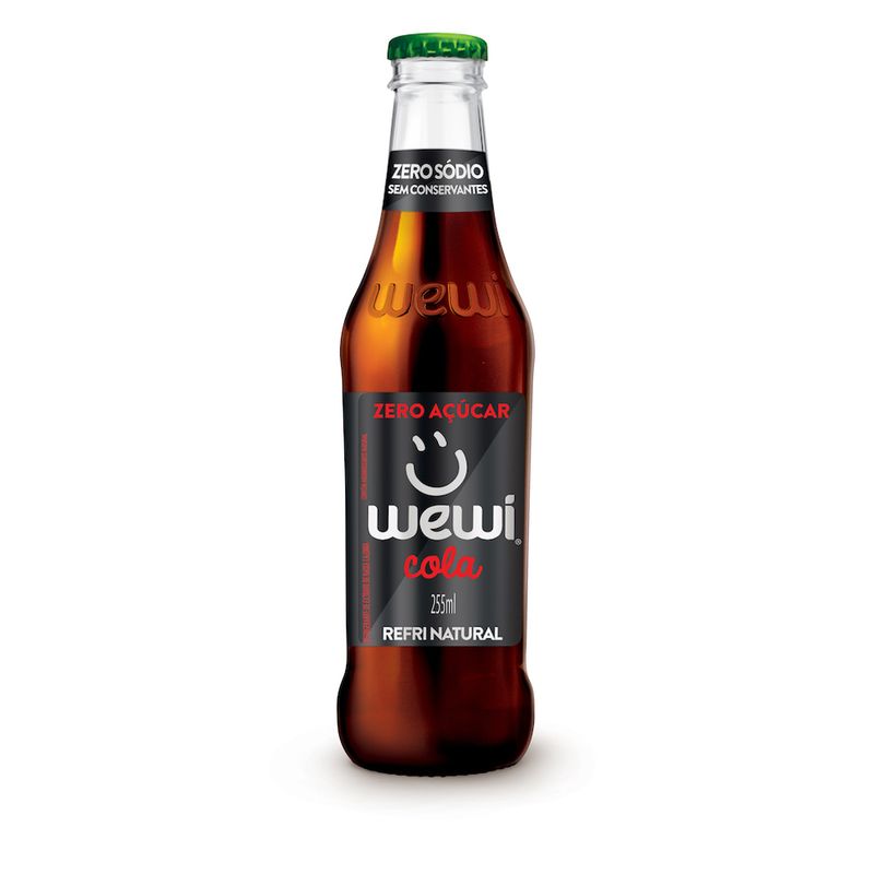 Bebida Gaseificada Wewi Cola Zero 255ml (7898950338440)