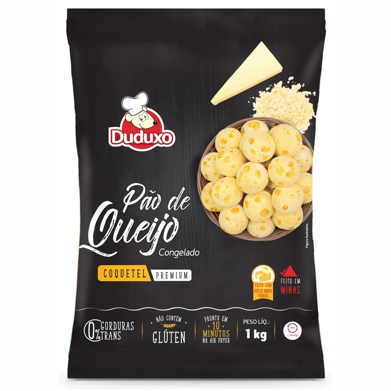 Pão de Queijo Coquetel Duduxo Premium 1Kg (7897859001226)