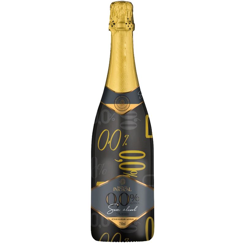 Espumante Monte Paschoal Zero Álcool 750ml (7897015211834)