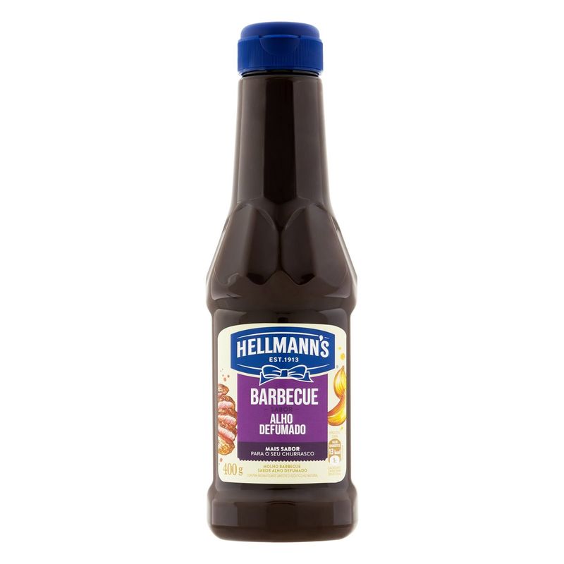 Molho Pronto Barbecue Hellmanns Alho Defumado 400G (7891150071223)