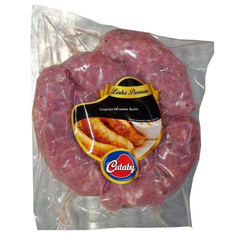 Linguiça Lombo Suíno Cataby 500g (7898565152264)
