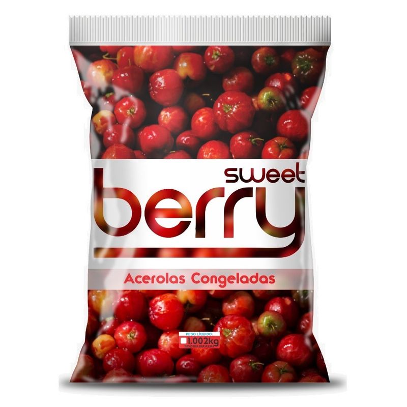 Acerola Sweet Berry 1.002kg Congelada (751320576637)