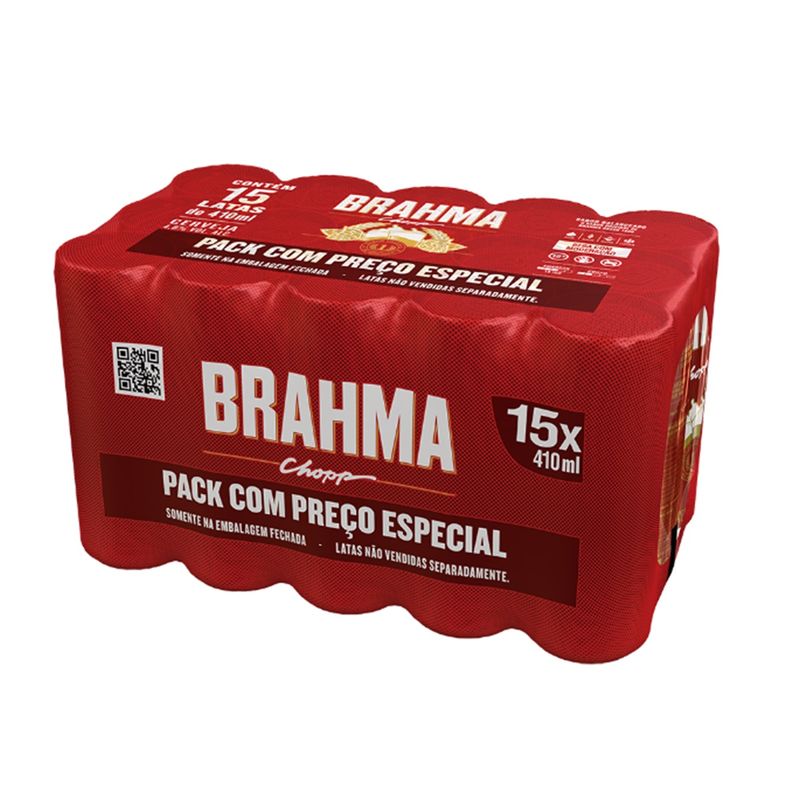 Cerveja Brahma Lata 350ml com 15 unidades Preço Especial (7891991299763)