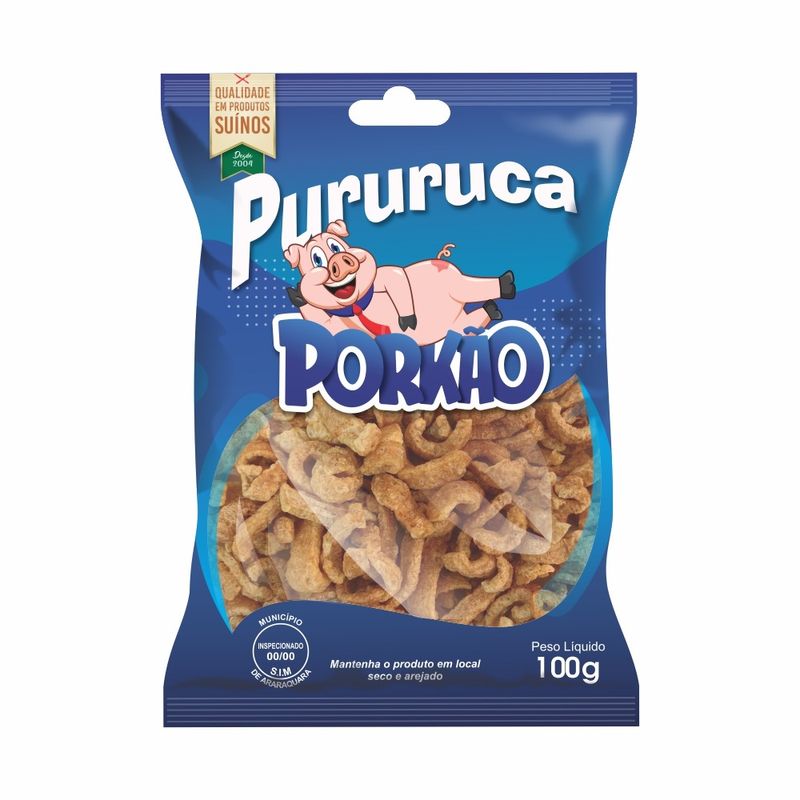 Torresmo Porkao Pururuca 100g (7898923384023)