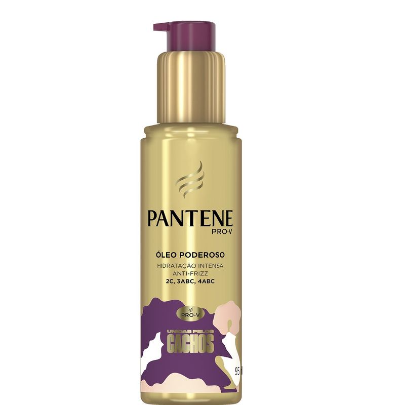 Óleo Capilar Pantene Unidas Pelos Cachos 95ml (7500435142199)
