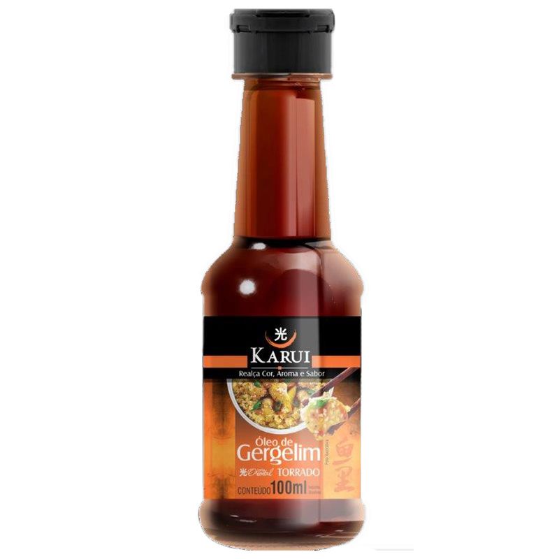 Óleo de gergelim torrado Karui 100ml (7898270966880)