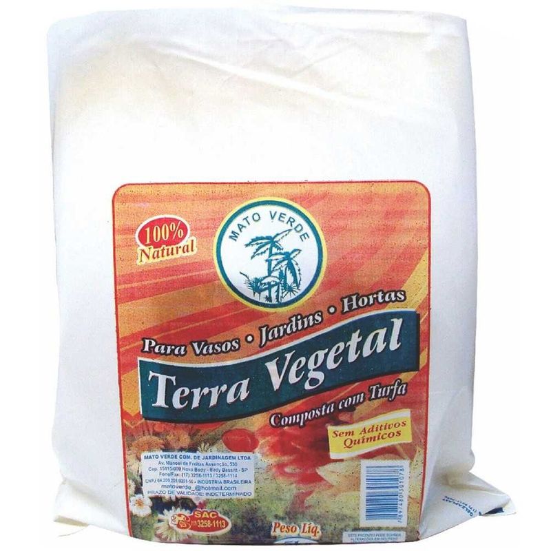 Terra Vegetal Mato Verde 5kg (7897480301078)