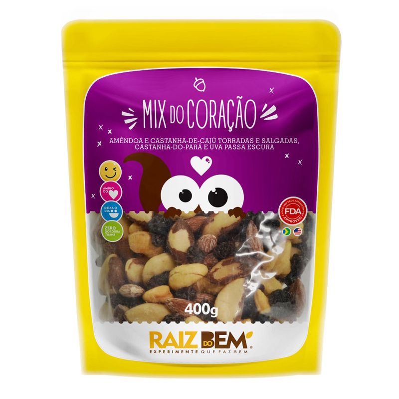 Mix Do Coração Raiz Do Bem 400g Sachê (7898925218579)