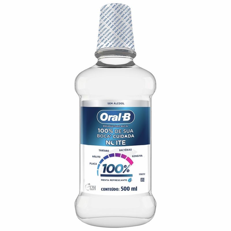 Antisséptico Bucal Oral B Noturno Menta (7500435183512)