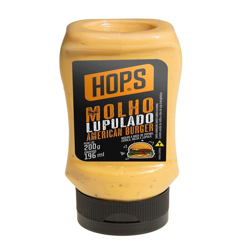 Molho American Burger Hops Lupado 200g (7898930142357)