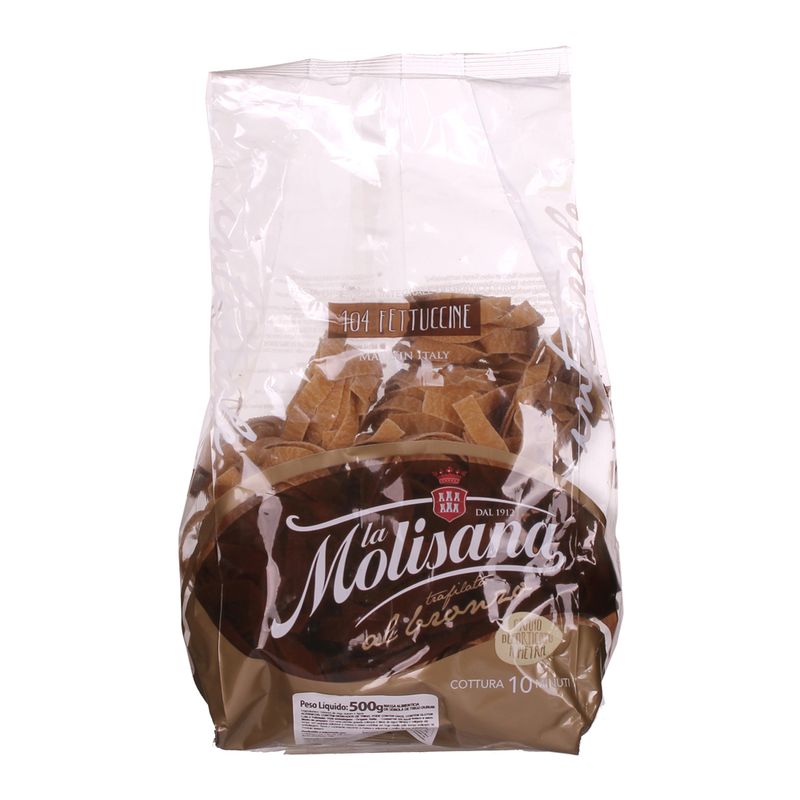 Macarrão La Molisana Fettuccine Integrale 500G (8004690611043)
