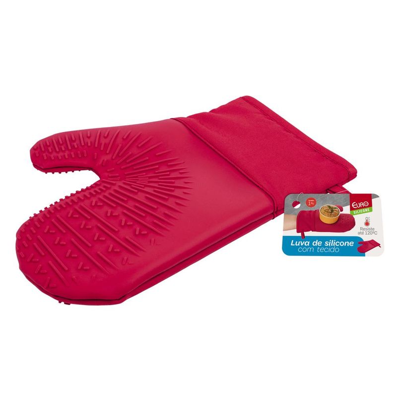 LUVA-SILICONE-EURO-COM-TECIDO-VERMELHA