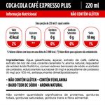 REFRIGERANTE COCA COLA PLUS CAFE LATA 220ML - Saara Supermercado