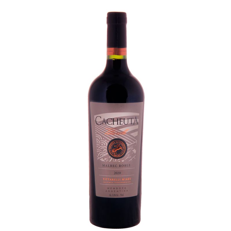Vinho Argentino Cacheuta Roble Malbec 750ml (7790113001256)