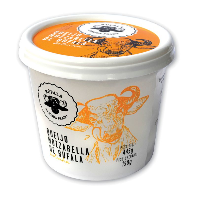 Mozzarella de Búfala Almeifa Prado 150g (7898266070324)